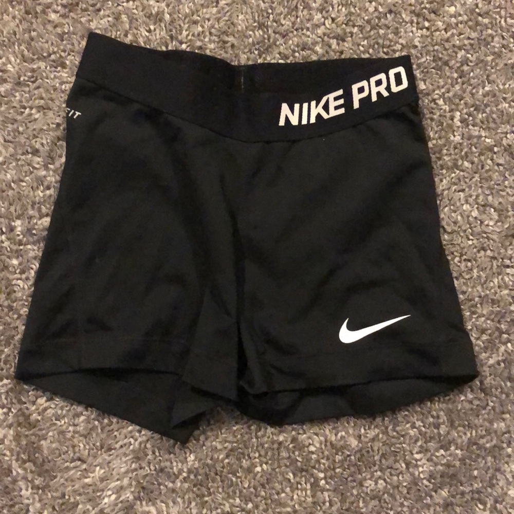 Black Nike Pro Shorts